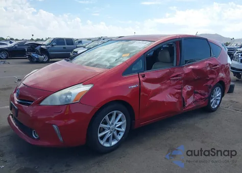 2012 Toyota Prius V Five z USA, uszkodzony, nr VIN JTDZN3EU9C3154344